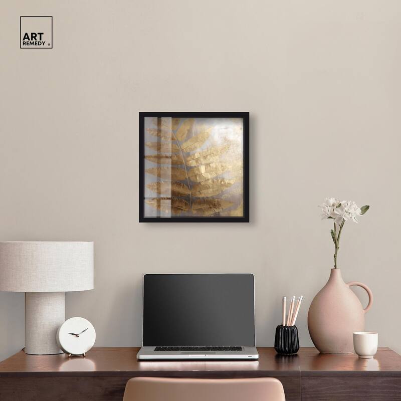 Golden Canopy (II) Shadowbox by Art Remedy