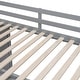 preview thumbnail 17 of 17, Heavy Duty Loft Bed All-in-One Cabinet Bed Frame, Grey