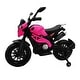 preview thumbnail 15 of 29, Electric Motorcycle for Kids, 12V Ride-On Dirt Bike with PU Seat & Hand Brake Pink