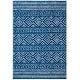 preview thumbnail 49 of 84, SAFAVIEH Tulum Shima Moroccan Boho Distressed Rug 2' x 5' - Navy/Ivory