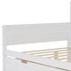 preview thumbnail 16 of 15, Wooden Twin Size Daybed with Storage Shelves, Multi-functional Bed with 2 Storage Drawers and Study Desk, Antique White