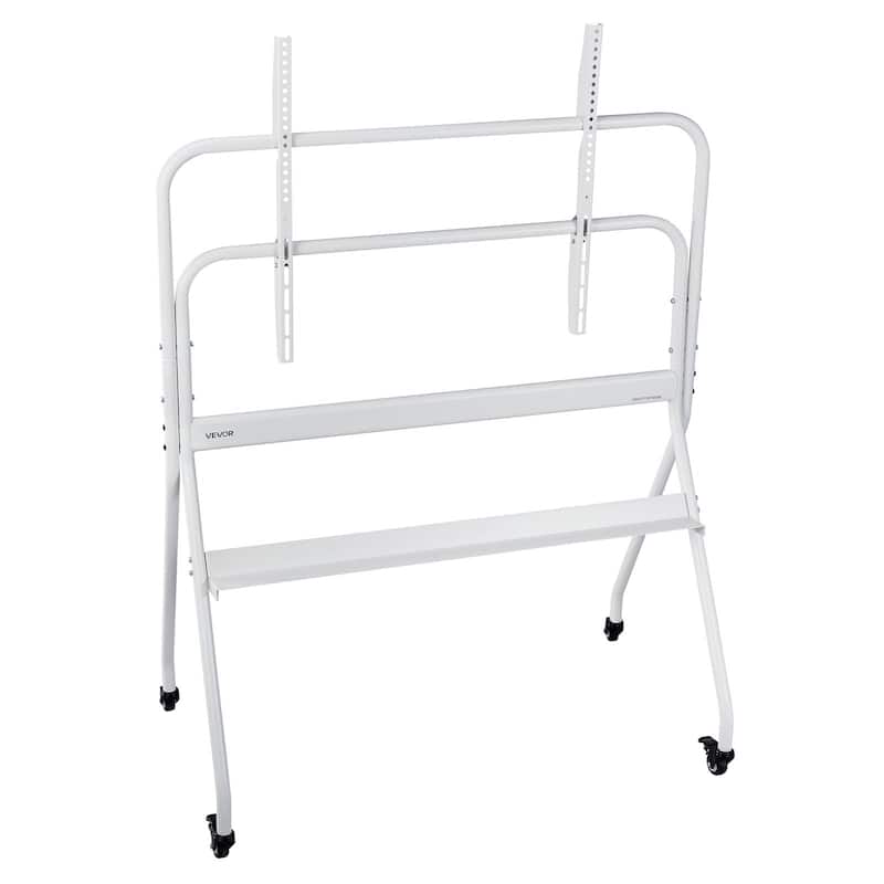 Rolling TV Stand with Wheels for 35-100 Inch LED LCD OLED TVs Portable Cart - 44.49 x 25.00 x 59.84 in