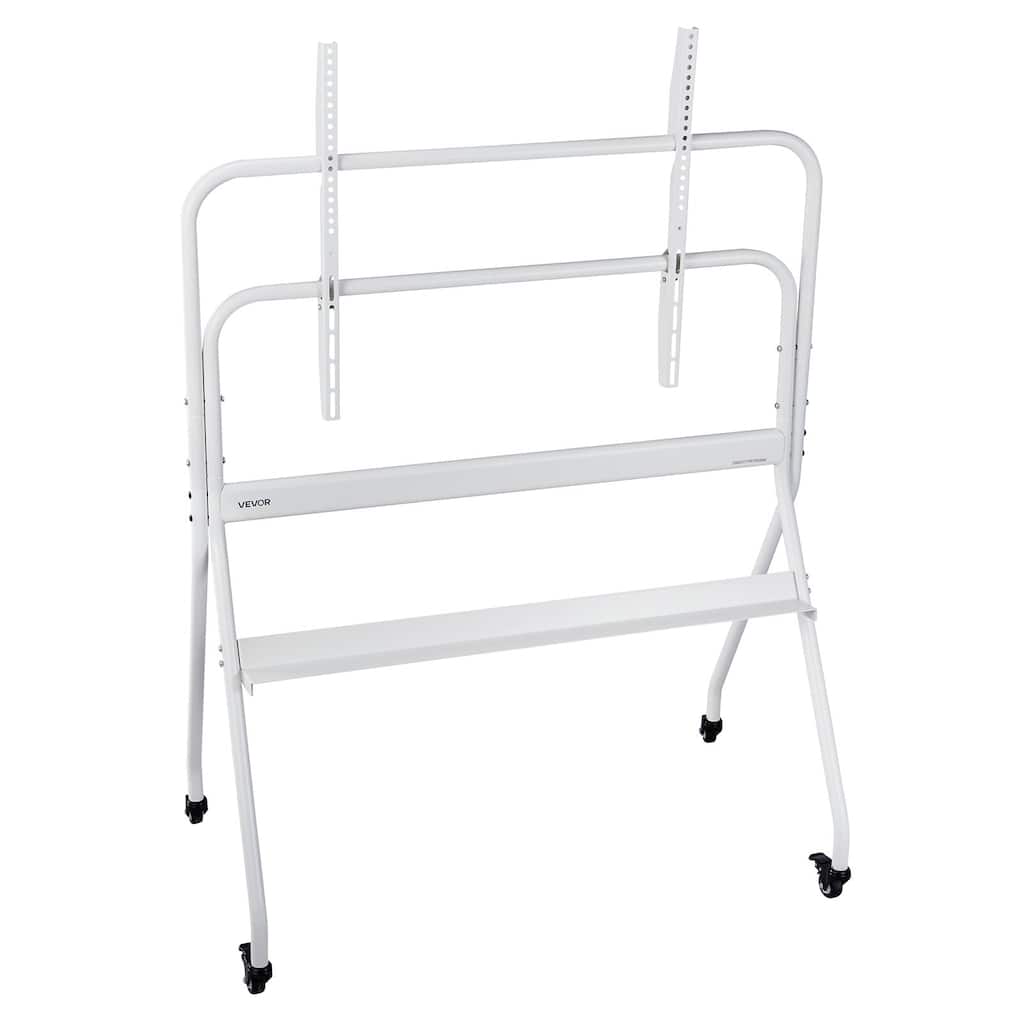 Rolling TV Stand with Wheels for 35-100 Inch LED LCD OLED TVs Portable Cart - 44.49 x 25.00 x 59.84 in