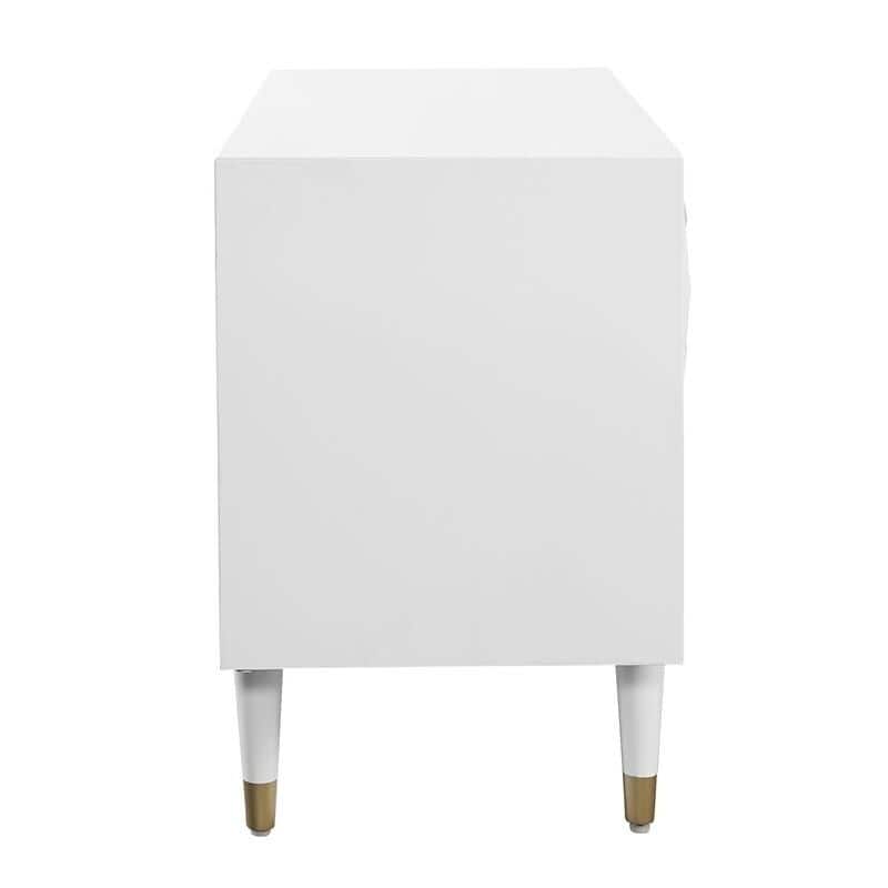 Carson Carrington Geo Wood Nightstand