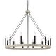 preview thumbnail 36 of 41, Update 12-light 40In Modern Farmhouse Wagon Wheel Chandelier