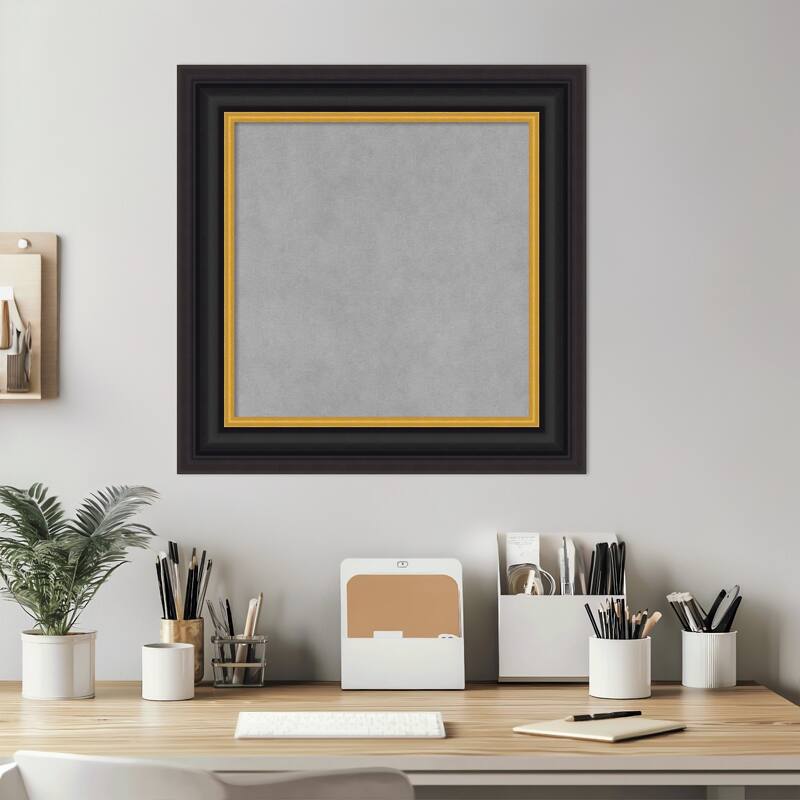 Amanti Art Sierra Black Brown Framed