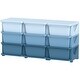 preview thumbnail 8 of 6, Qaba 3 Tier Kids Storage Unit, 9 Drawer Chest Toy Organizer Plastic Bins