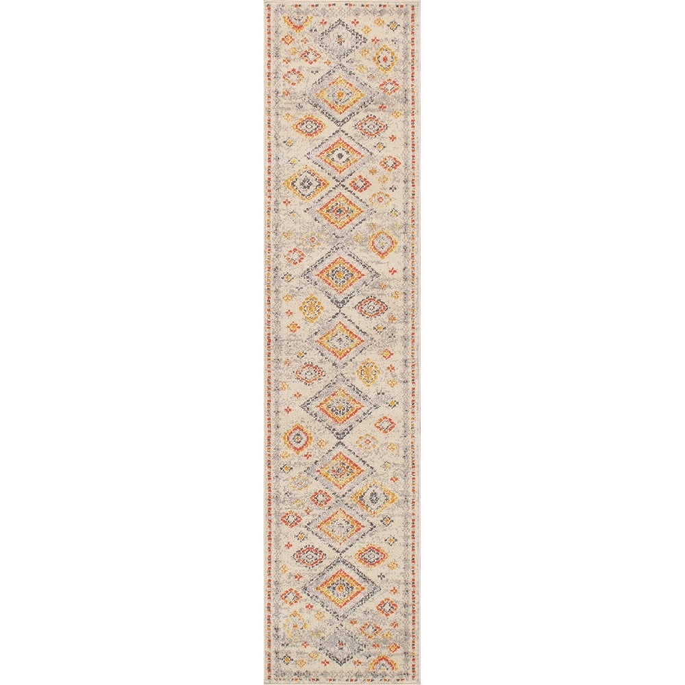 Pasargad Home Turkish Aldora Design Geometric Beige Area Rug