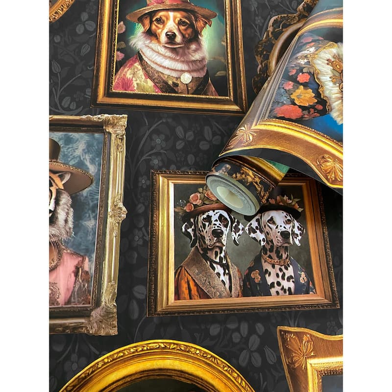 Regal Framed Beasts Non-Pasted Wallpaper – 396in. x 21in. – Covers 56 square feet