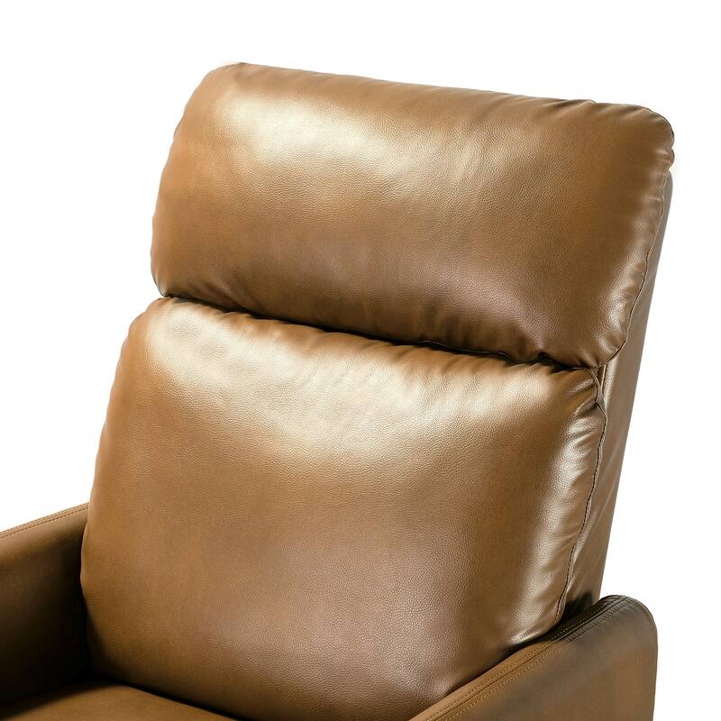 Lyle Manual Swivel Recliner with Metal Base