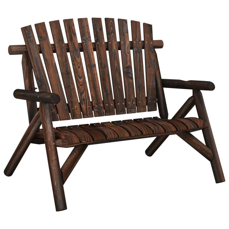 vidaXL Patio Chair 26.8"x33.9"x40.6" Solid Wood Spruce