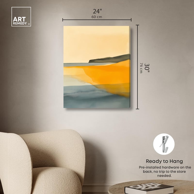 Glistening Beach Dreams I Canvas by Art Remedy, Gallery Wrapped