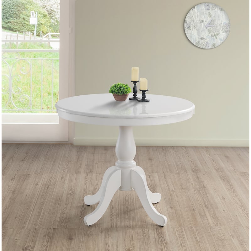 Copper Grove Parnasuss Round Pedestal Dining Table