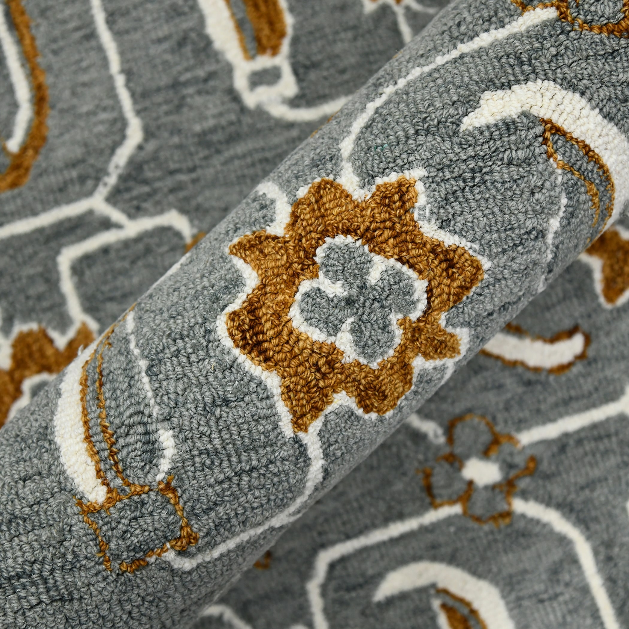 Romesha Pecos Hand-Hooked Wool Area Rug - Overstock - 34062673