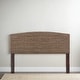 preview thumbnail 10 of 36, Nusa Woven Banana Leaf Headboard Natural - King