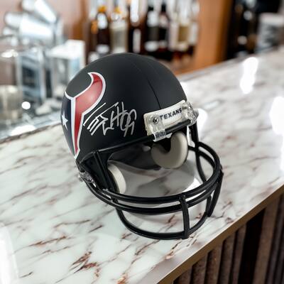 JJ Watt Signed Houston Texans Authentic Full-Size Helmet
