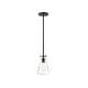 preview thumbnail 3 of 2, Meridian M70063 Single Light 6" Wide Mini Pendant