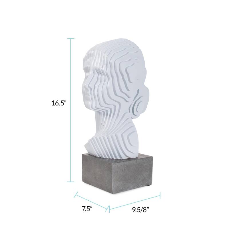 Modern Aspect of Man Sculpture - 7H x 7W x 6.5D