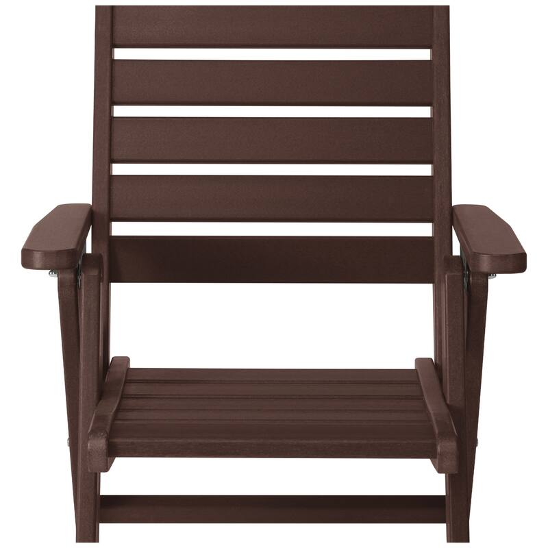 Coastline Patio Folding Highback Dining Chair Set of 2