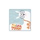 preview thumbnail 4 of 2, Ginza Six Washable Llama Drama Vibe Check Kids Rug Square 3'