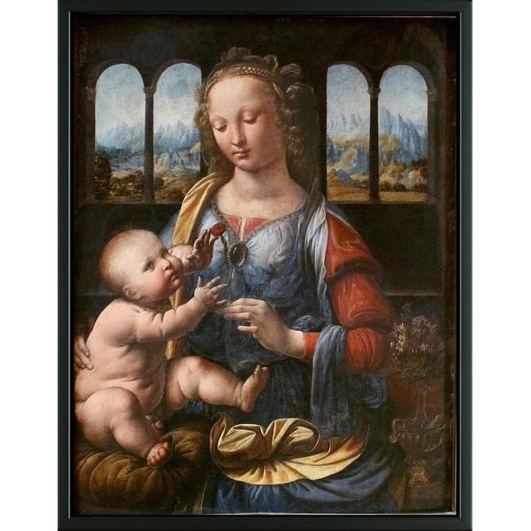 Shop Easy Art Prints Leonardo Da Vinci S Madonna Of The Carnation