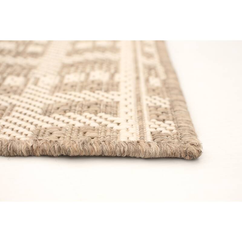 ECARPETGALLERY Sisal Burburry Indoor/ Outdoor Rug