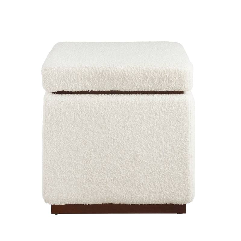 Rue Sherpa Square Storage Ottoman