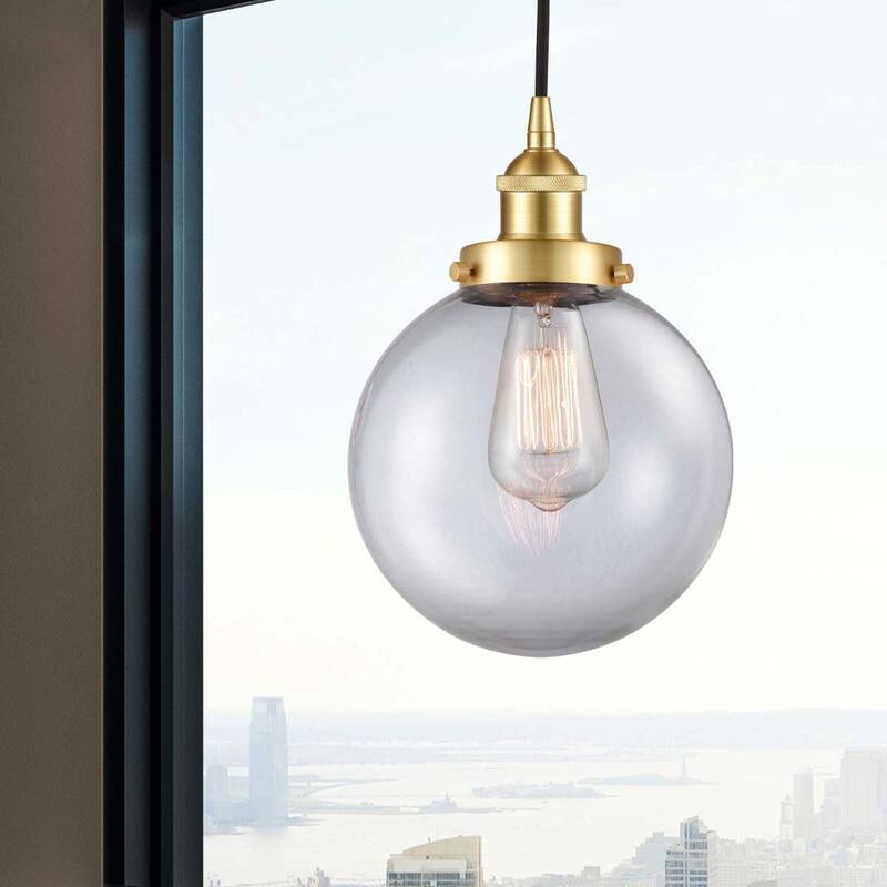 Innovations Lighting 616-1PH-12-8 Beacon Pendant Beacon 8" Wide Mini