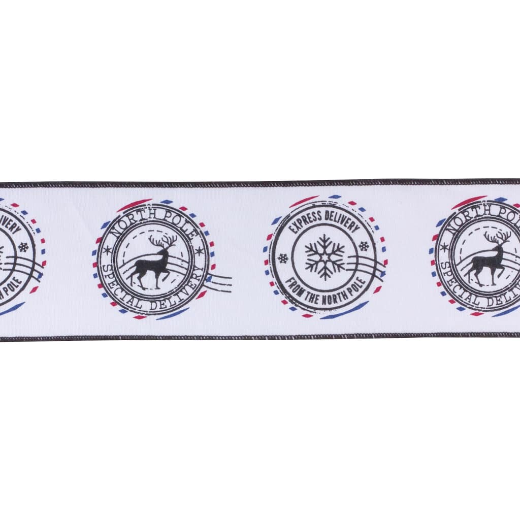 North Pole Holiday Ribbon (Set of 2)