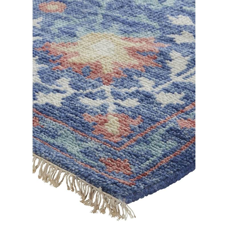 Yuwom Floral Stain Resistant Soft Area Rug By HomeRoots - 2' x 3'