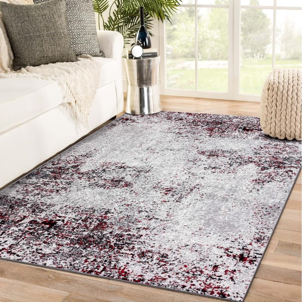 Luxe Weavers Modern Abstract Area Rug for Bedroom