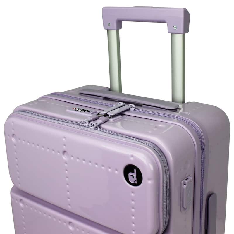 Smart Lightweight Carry-On Luggage with USB-A & USB-C Ports