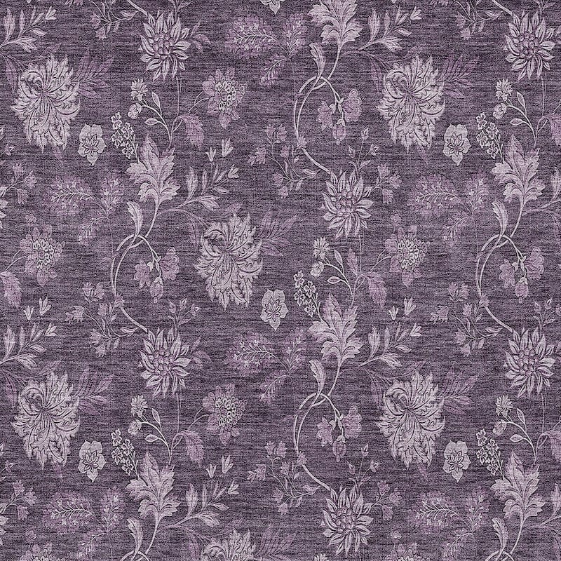 HomeRoots Floral Transitional Rectangle Outdoor Rug