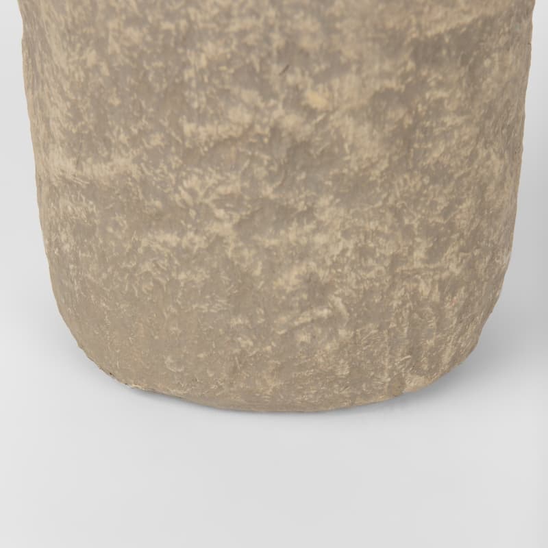 Bala Small Grey Paper Mache Vase