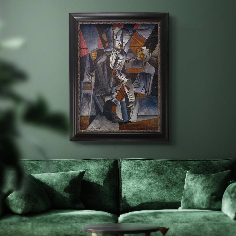 The Musician Premium Framed Canvas- Ready to Hang