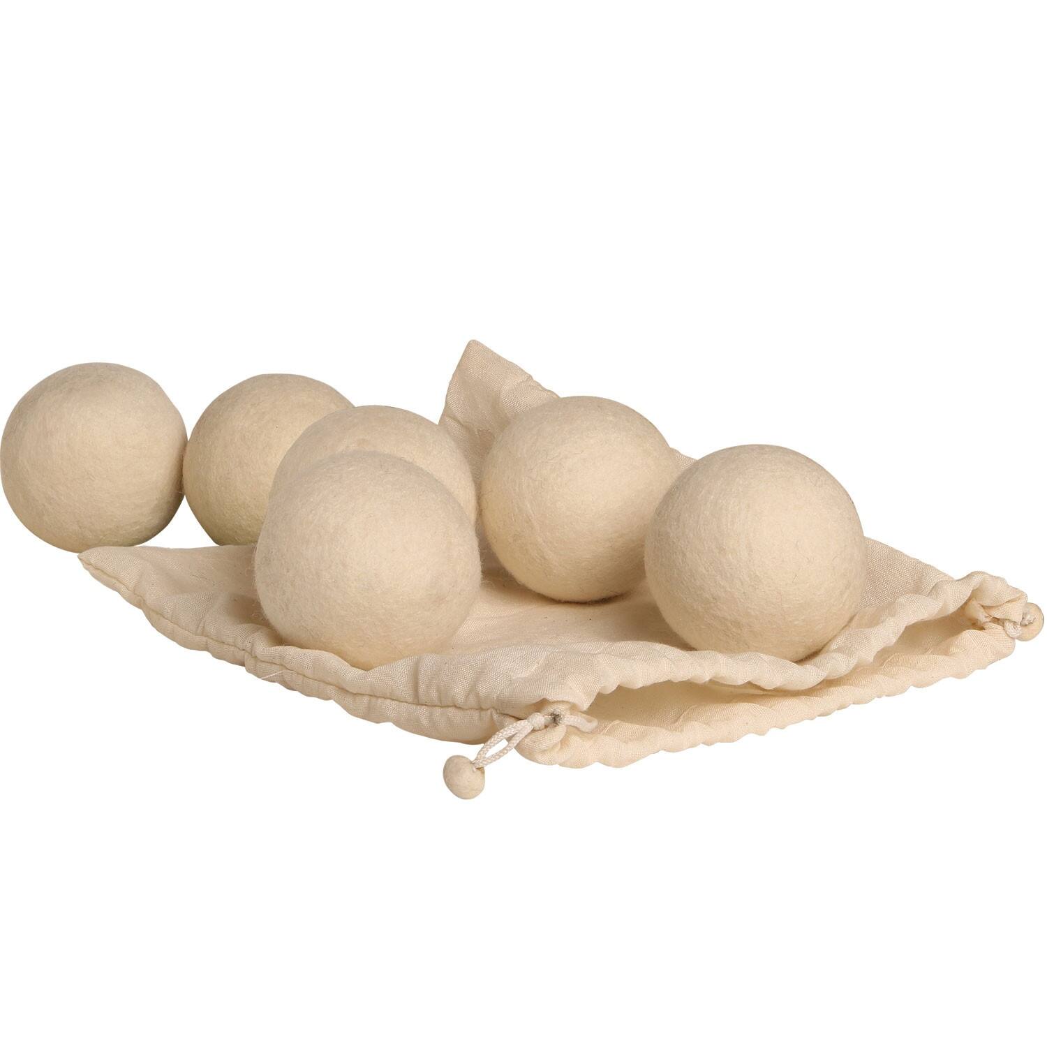 natural dryer balls
