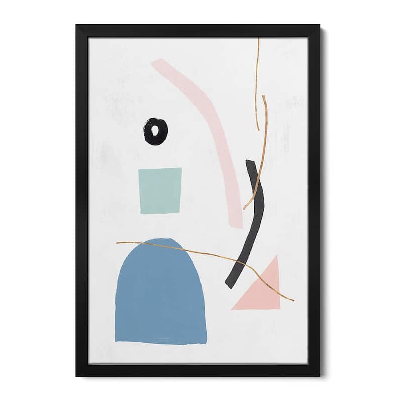 Precision II Blush Version Premium Framed Poster by PI Studio - Black - 32x24x1