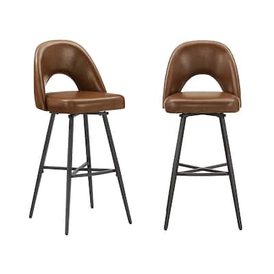 Vaduz Metal Swivel Stools (Set of 2)