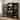 78.75" Tall 3-Pieces Bookcase, Display Cabinet with Tempered Glass Shelves