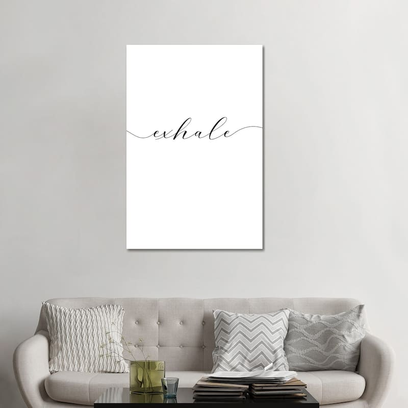 iCanvas "Exhale" by Nouveau Prints Canvas Print - 48x32x1.5