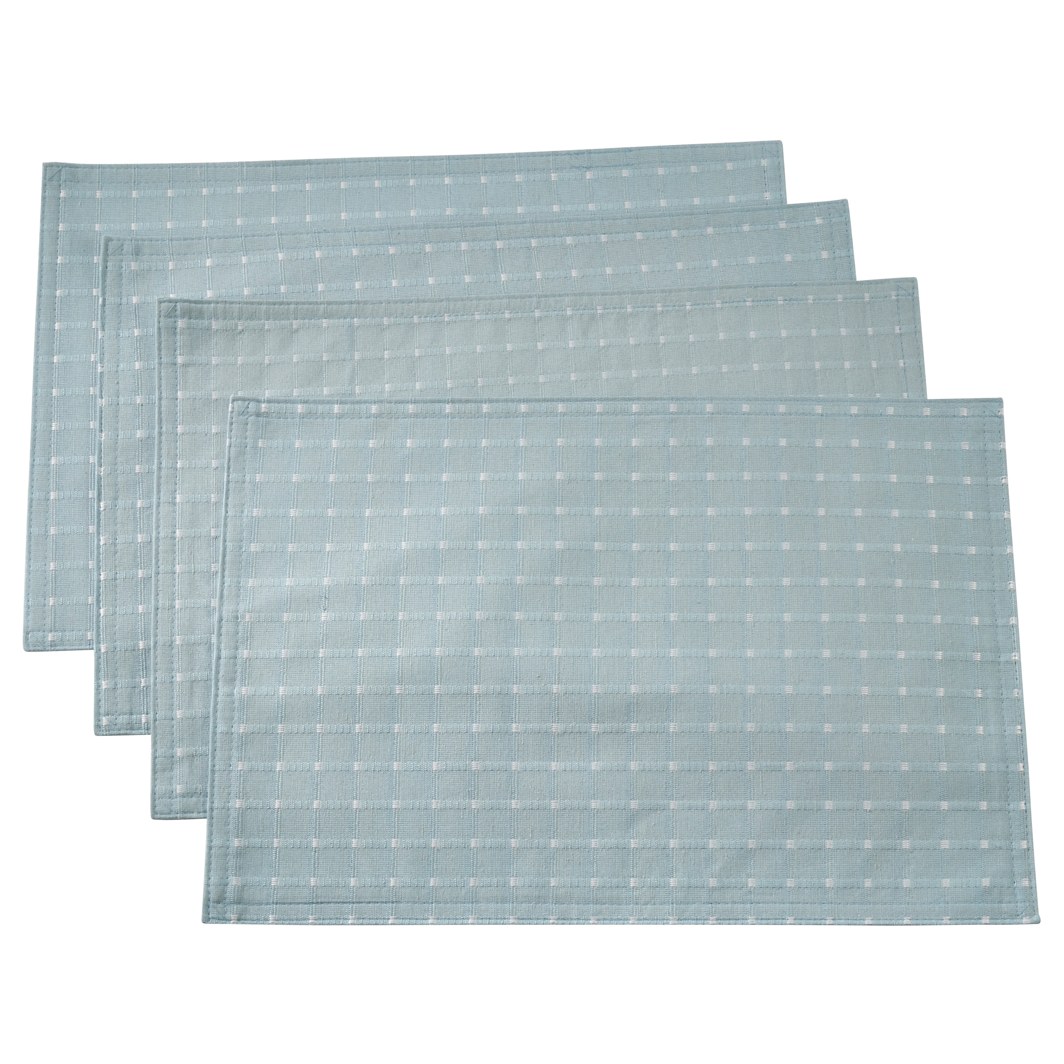 Stitched Line Table Mats (Set of 4)