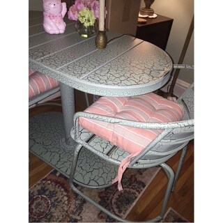 Santa Monica Outdoor 3-Piece Oval Bistro Chat Set by Christopher Knight Home