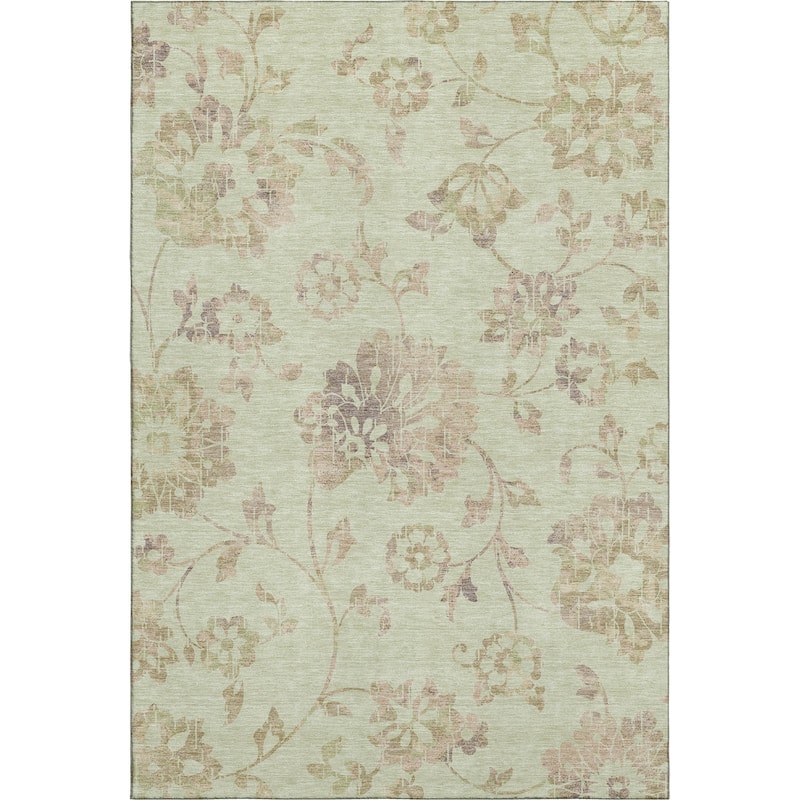 Premium Washable Super Soft Floral Whimsy Mayfield Rug