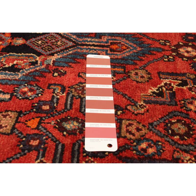 ECARPETGALLERY Hand-knotted Anadol Red Wool Rug - 3'9 x 10'2