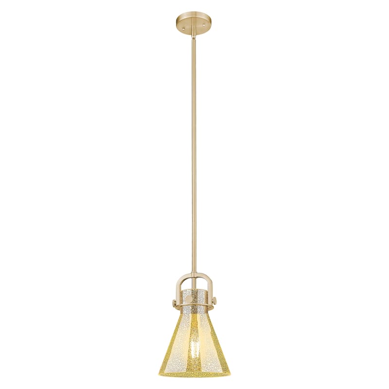 Innovations Lighting 410-1SS-G411-8ME Newton Cone 8" Wide Arched-Frame