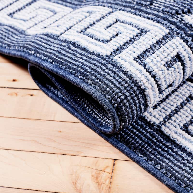 Terra by Obeetee Nimes Diamond Lattice Rug