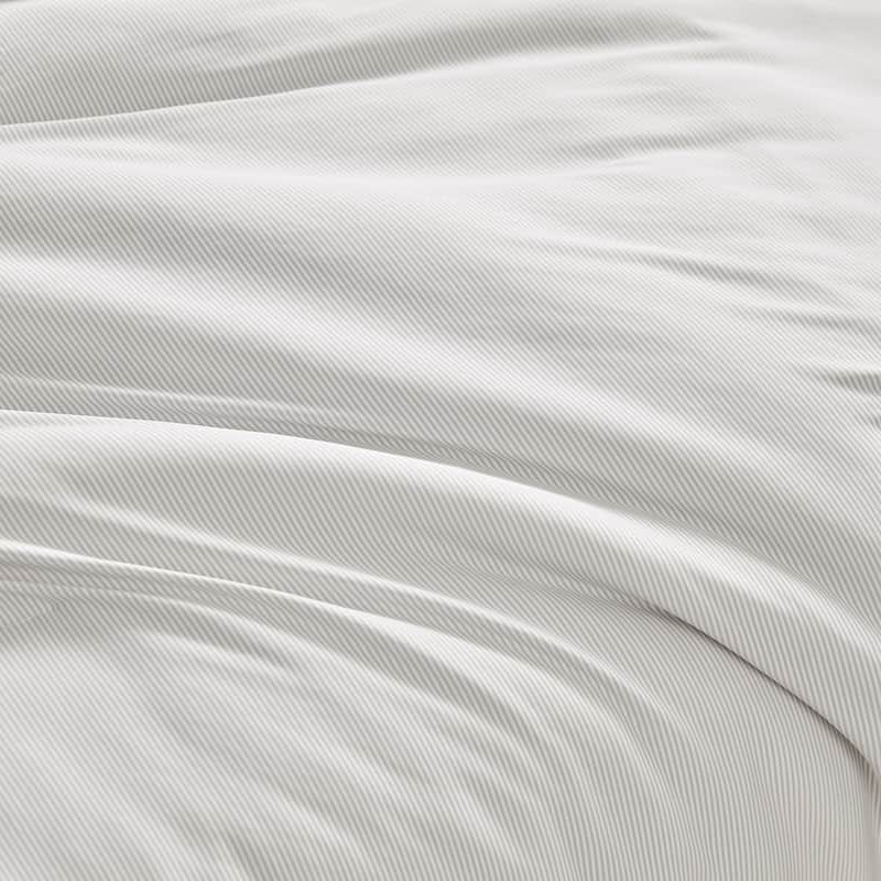 Cooler Than Cool - Coma Inducer® Oversized Comforter Set - Gray Stripe