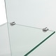 preview thumbnail 4 of 2, SAFAVIEH Hollis Clear Console Table - 43.3" x 13.8" x 29.5"