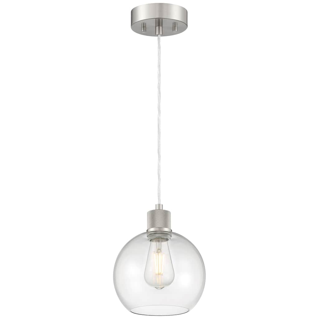 Port Nine Burgundy LED Pendant - Replaceable LED