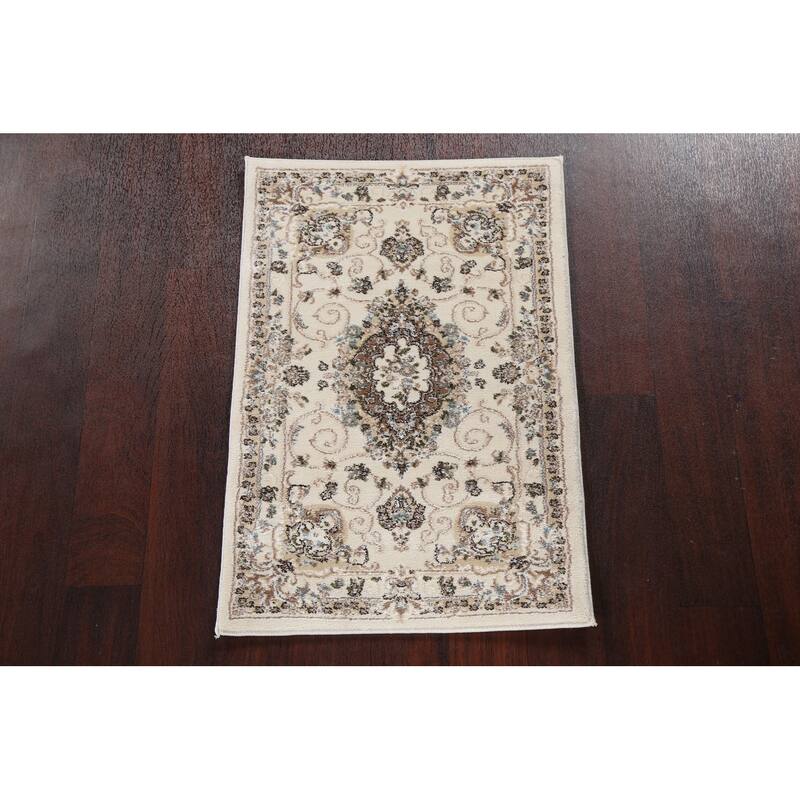 Floral Medallion Turkish Transitional Oriental Rug Traditional Carpet